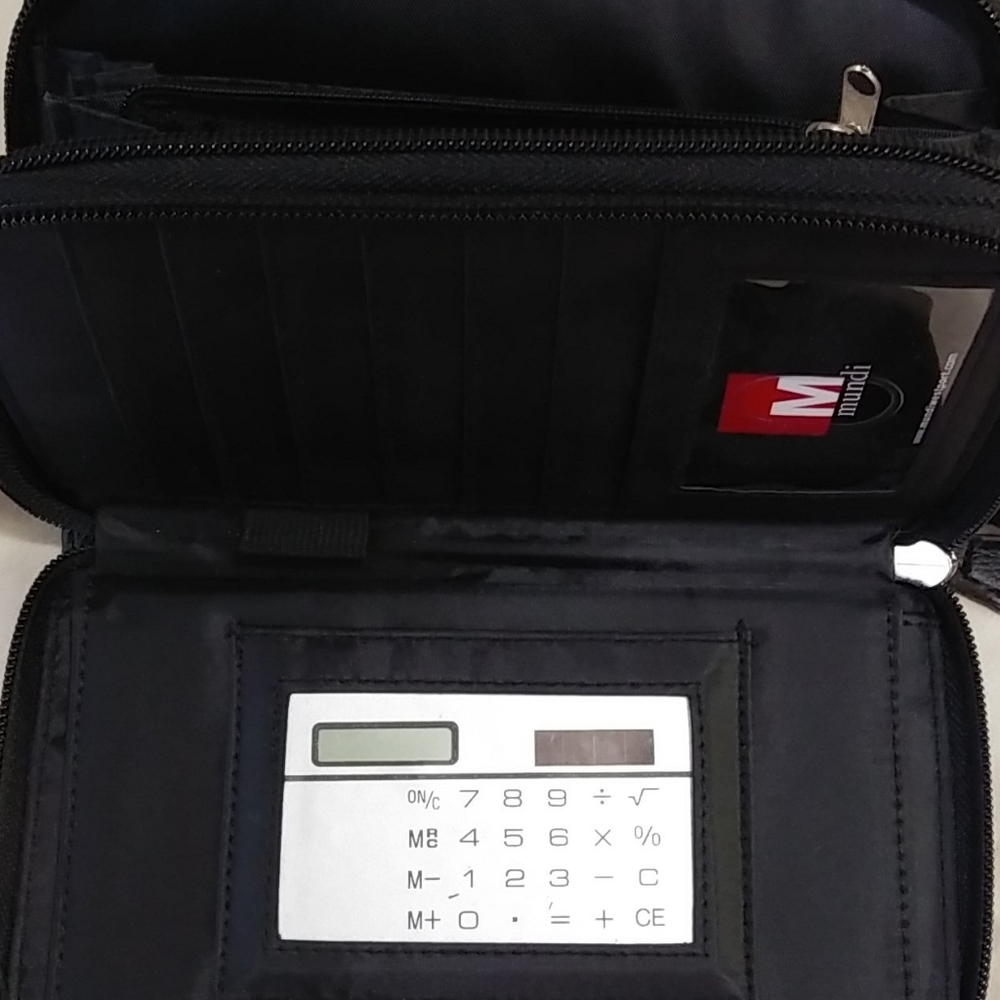 Check Book wallet soft leather